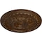 Ekena Millwork Oslo Ceiling Medallion (Fits Canopies up to 7 5/8"), 38 3/8"OD x 2 7/8"P, Root Beer Crackle CM38OSRBC - alternate 2